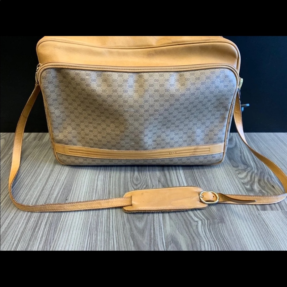 Vintage Gucci Carry On Bag